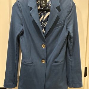 Chic Blue Women's Blazer